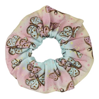 Scrunchie Pastelowe Motylki