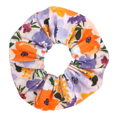 Scrunchie Nasturcje