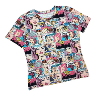 T-shirt damski Komiks