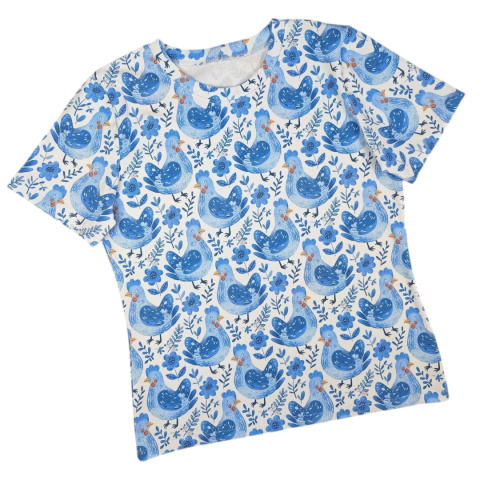 T-shirt damski Chabrowe Kurki T-shirt damski Chabrowe Kurki