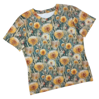 T-shirt damski Miodowe Dmuchawce