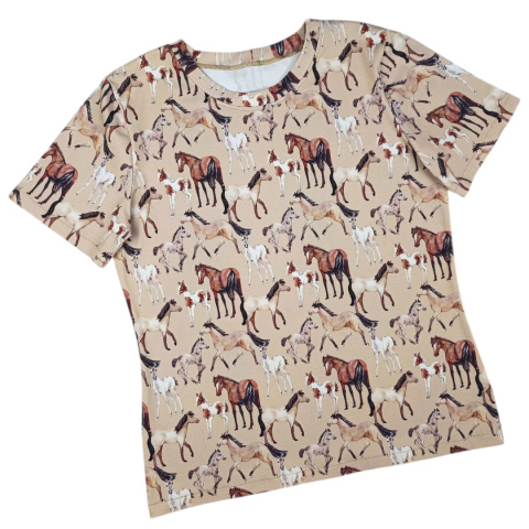 T-shirt damski Konie T-shirt damski Konie