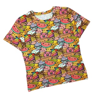 T-shirt damski Jedzonko L