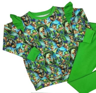 Bluza Dzwoneczek z falbankami na ramionach