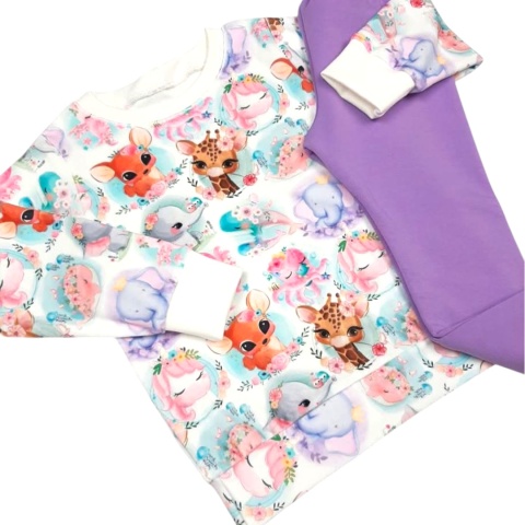 Bluza Welurowa Słodziaki